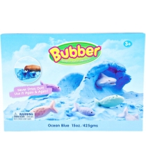 Масса для лепки Waba Fun Bubber синяя 1200 гр 140-605